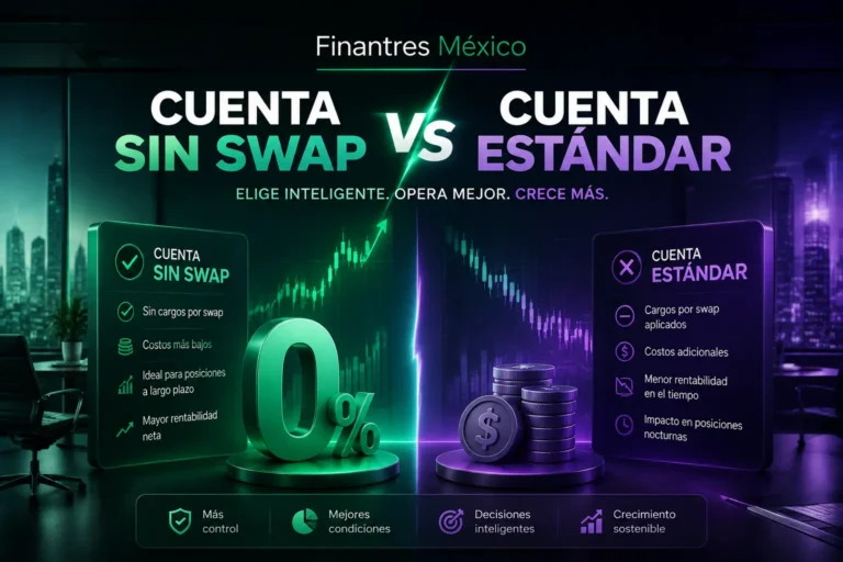 Cuenta sin swap vs cuenta estándar