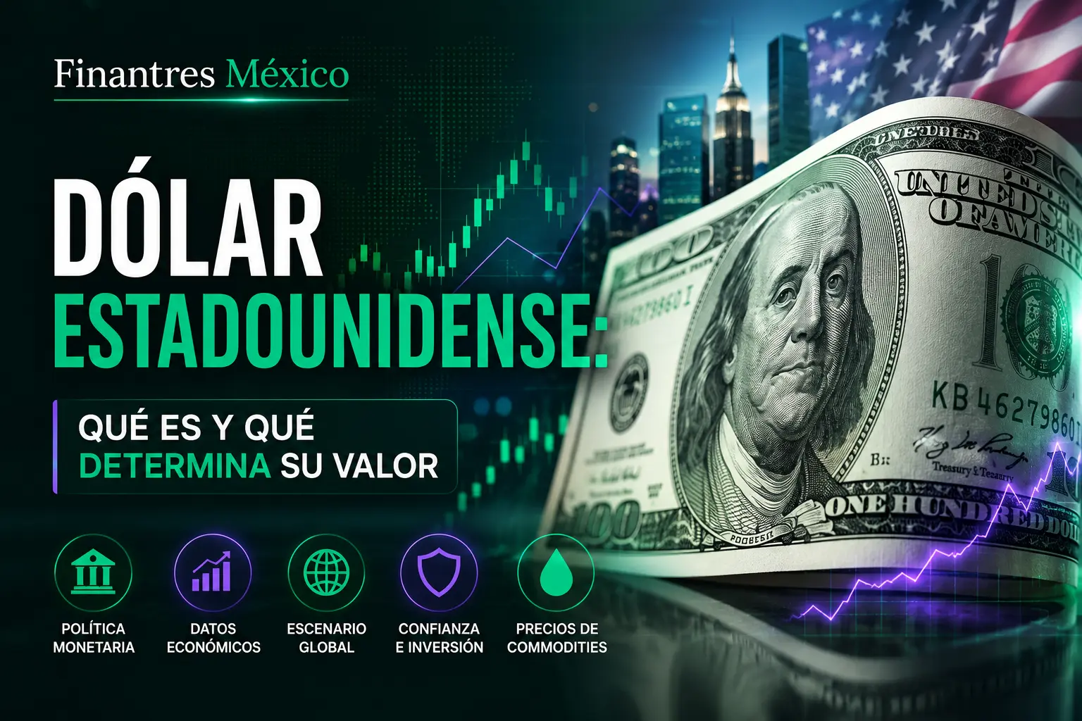 Dólar estadounidense qué es y qué determina su valor