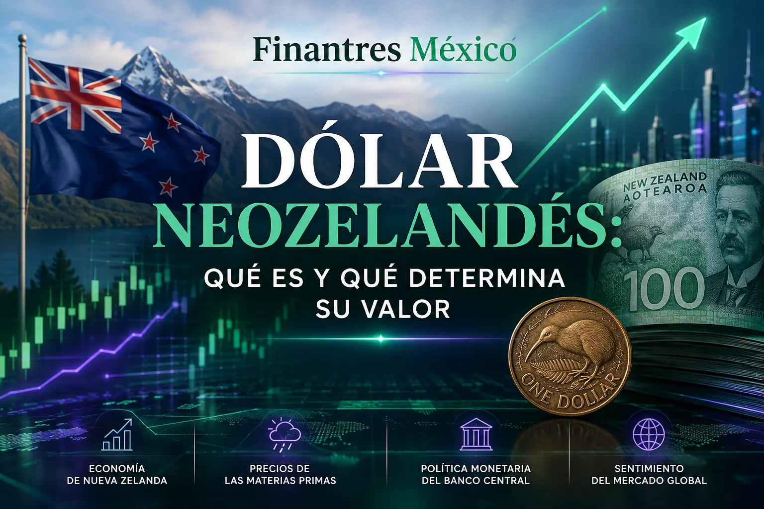 Dólar neozelandés qué es y qué determina su valor