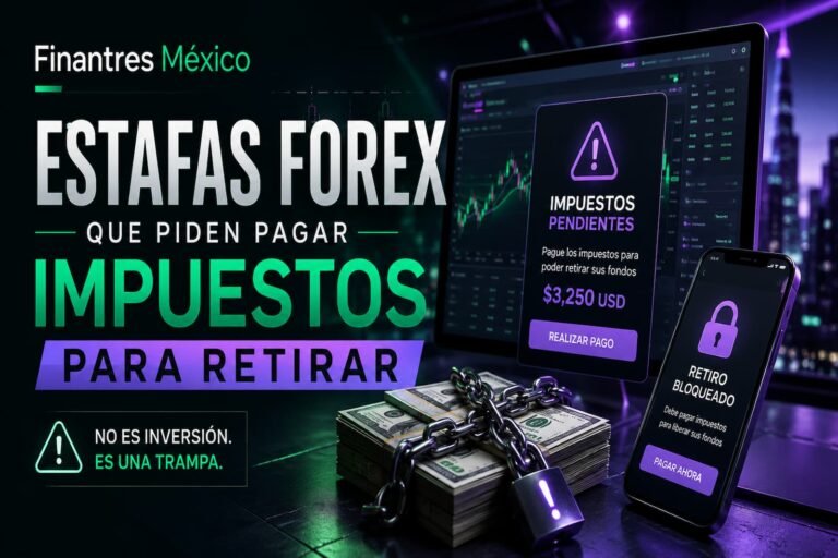 Estafas forex que piden pagar impuestos para retirar