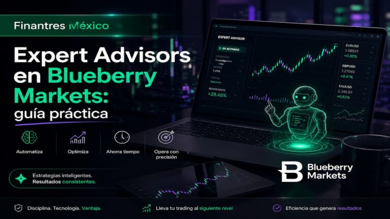 Expert Advisors en Blueberry Markets guía
