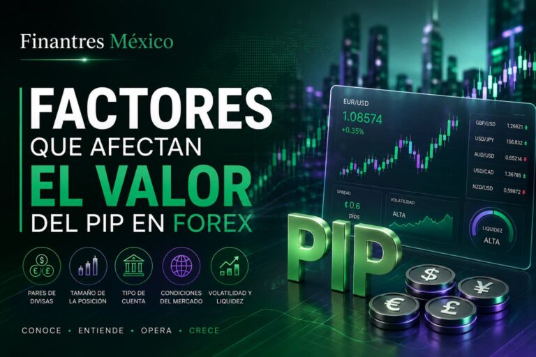 Factores que afectan el valor del pip en Forex