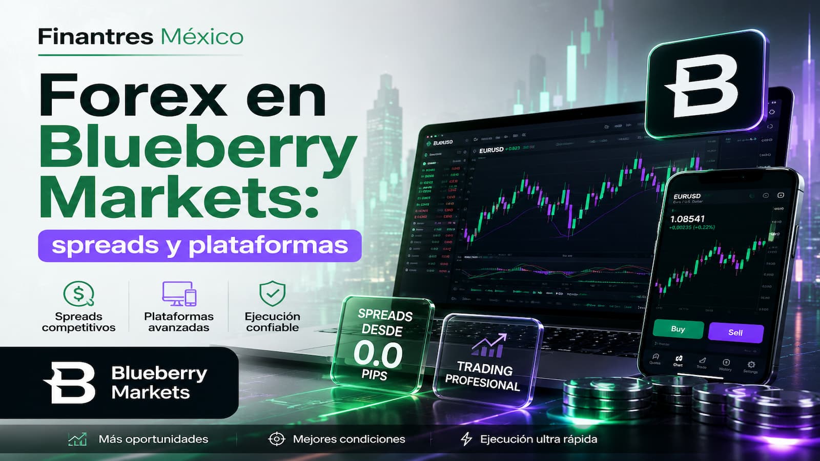 Forex en Blueberry Markets