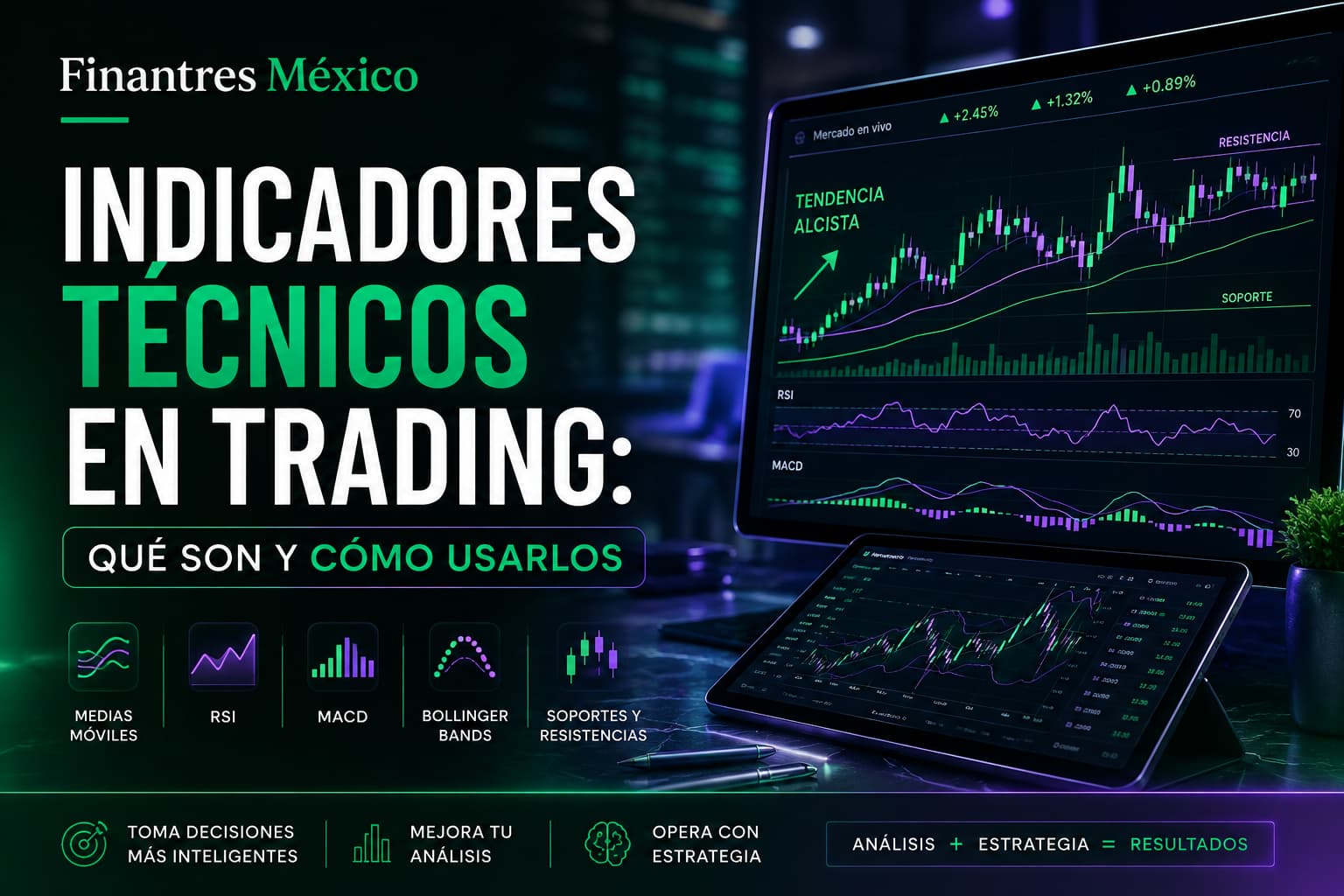 Indicadores técnicos en trading qué son y cómo usarlos