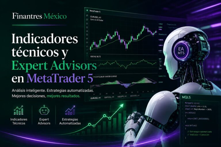 Indicadores técnicos y Expert Advisors en MetaTrader