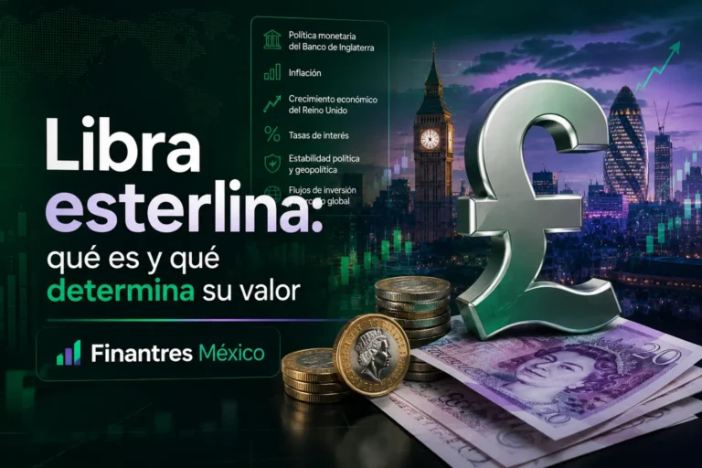 Libra esterlina qué es y qué determina su valor