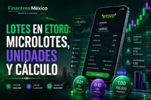 Lotes en eToro microlotes, unidades y cálculo