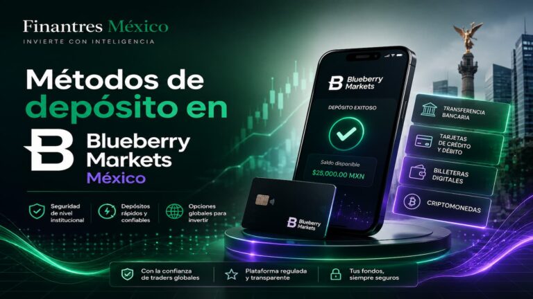 Métodos de depósito en Blueberry Markets