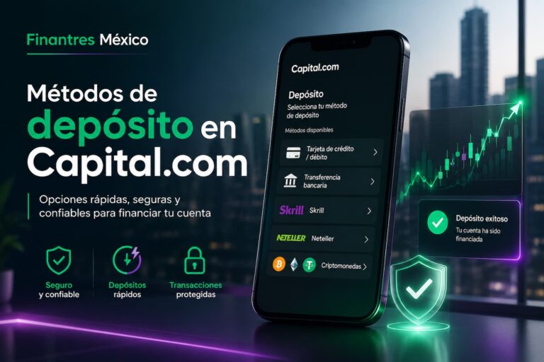 Métodos de depósito en Capital