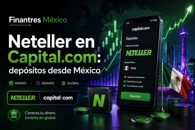 Neteller en Capital.com depósitos desde México