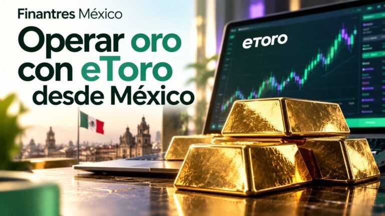 Operar oro con eToro desde México