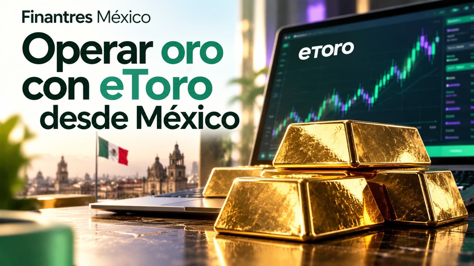 Operar oro con eToro desde México