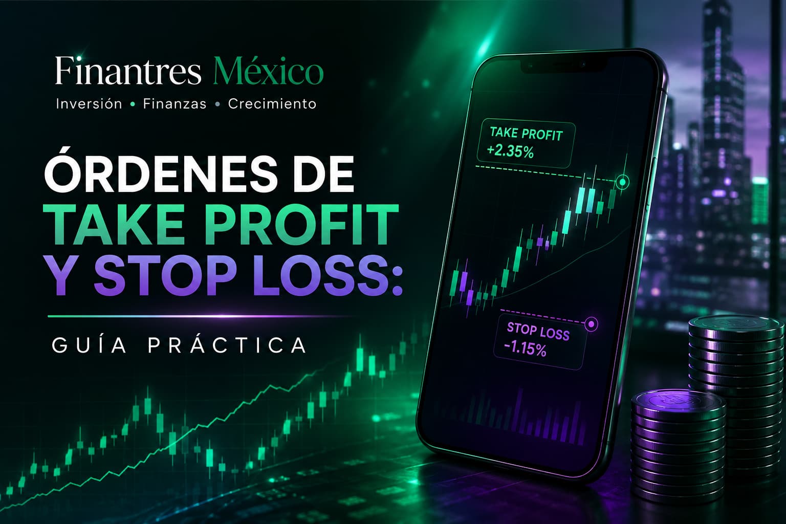 Órdenes de take profit y stop loss guía práctica