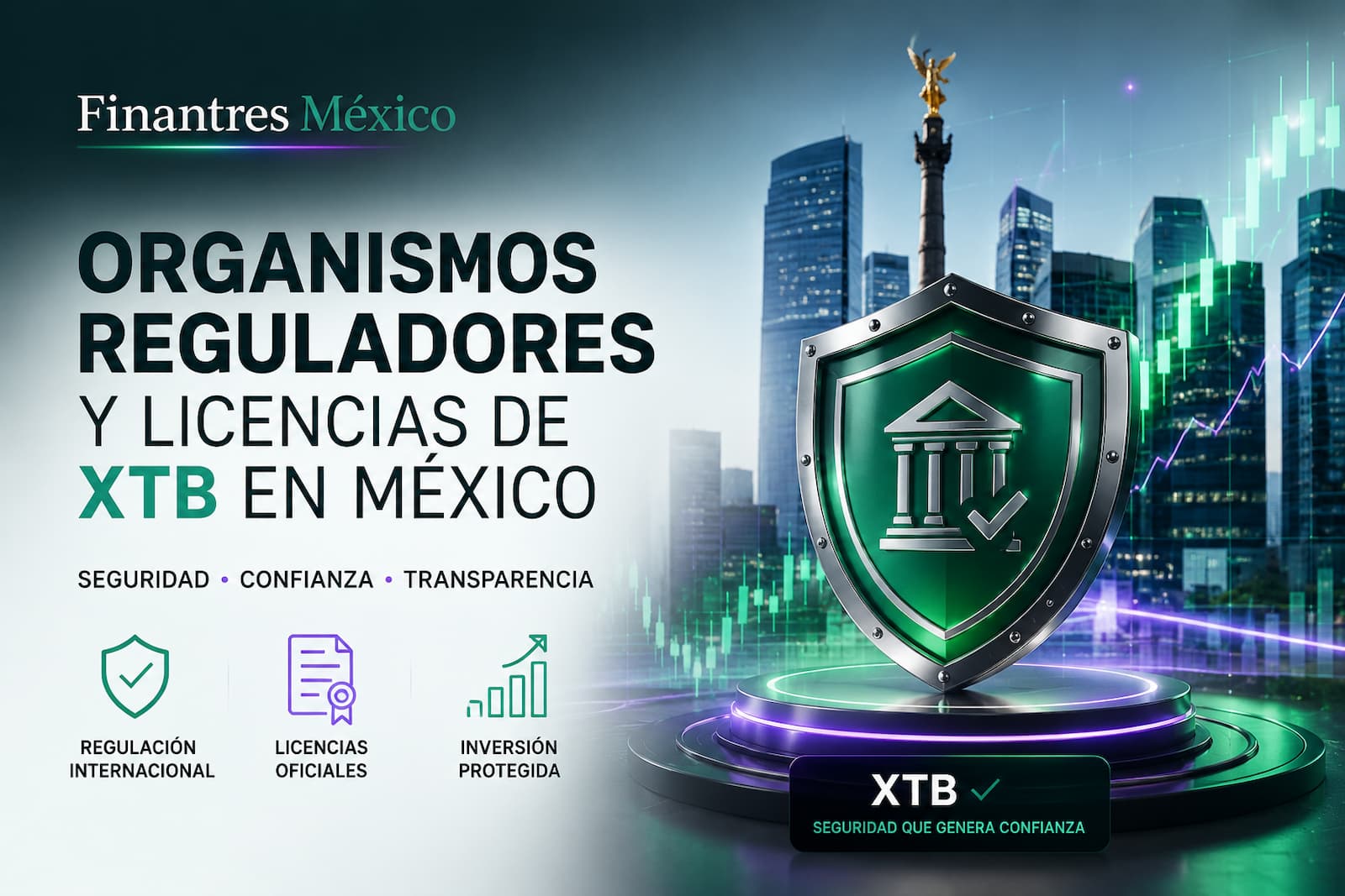 Organismos reguladores y licencias de XTB en México