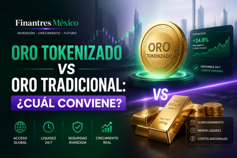 Oro tokenizado vs oro tradicional cuál conviene