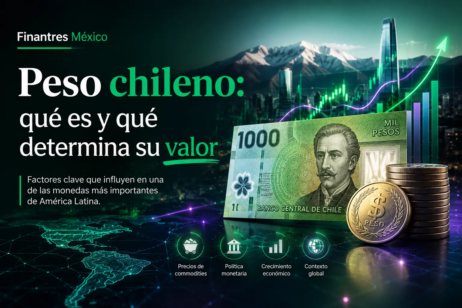 Peso chileno qué es y qué determina su valor