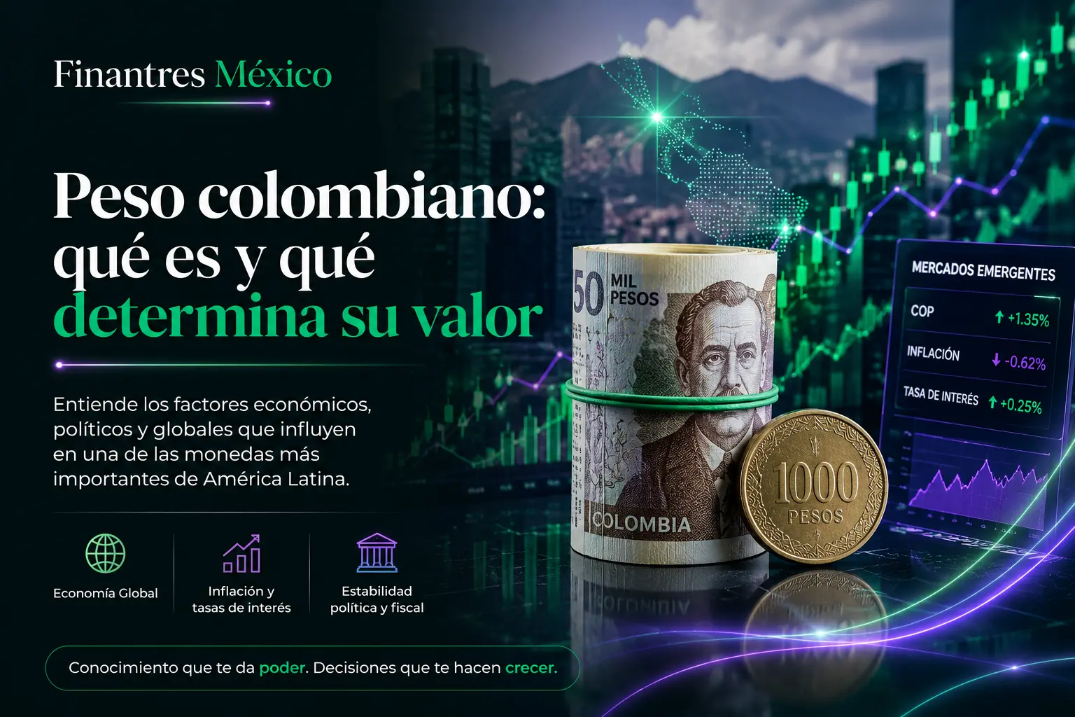 Peso colombiano qué es y qué determina su valor