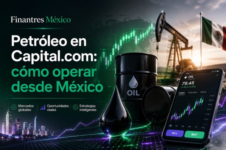 Petróleo en Capital.com cómo operar desde México
