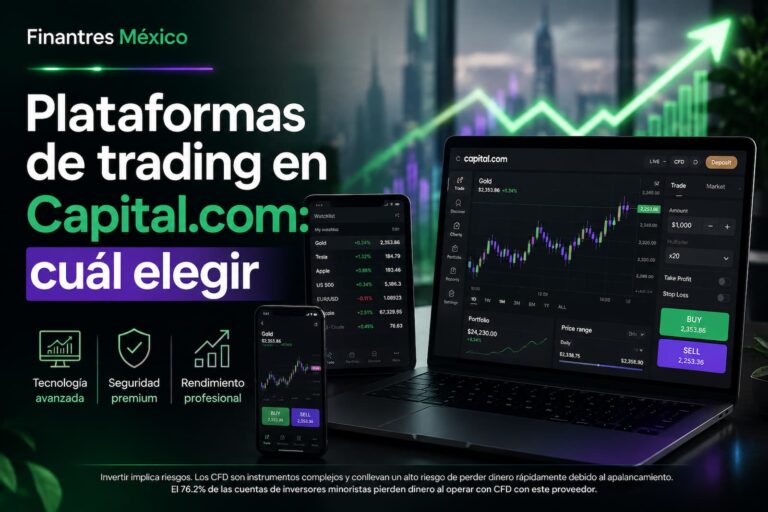 Plataformas de trading en Capital.com cuál elegir