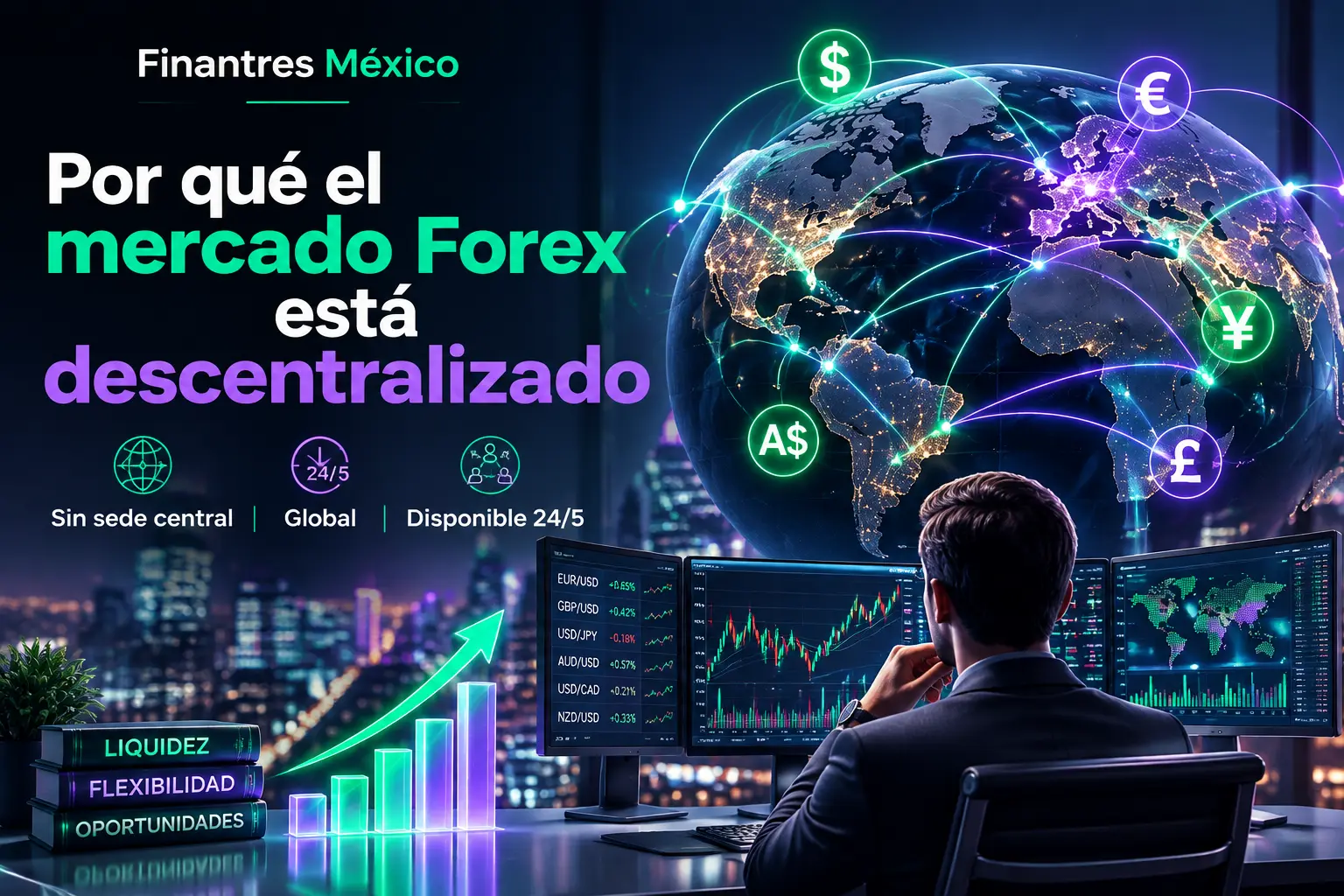 Por qué el mercado forex está descentralizado