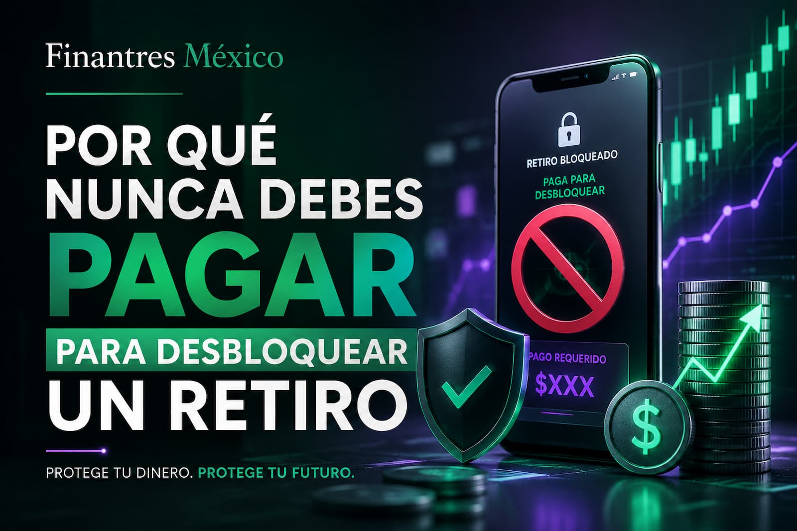 Por qué nunca debes pagar para desbloquear un retiro