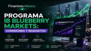 Programa IB Blueberry Markets comisiones y requisitos