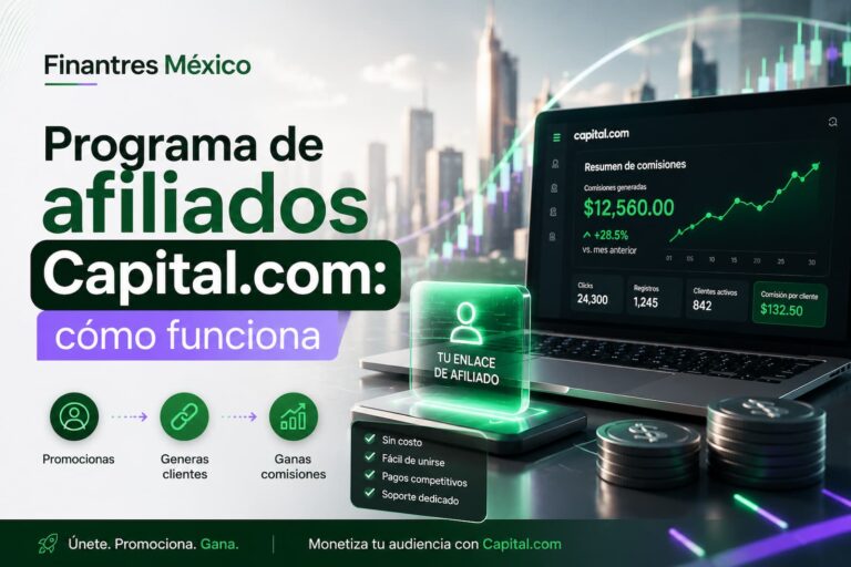 Programa de afiliados Capital.com cómo funciona