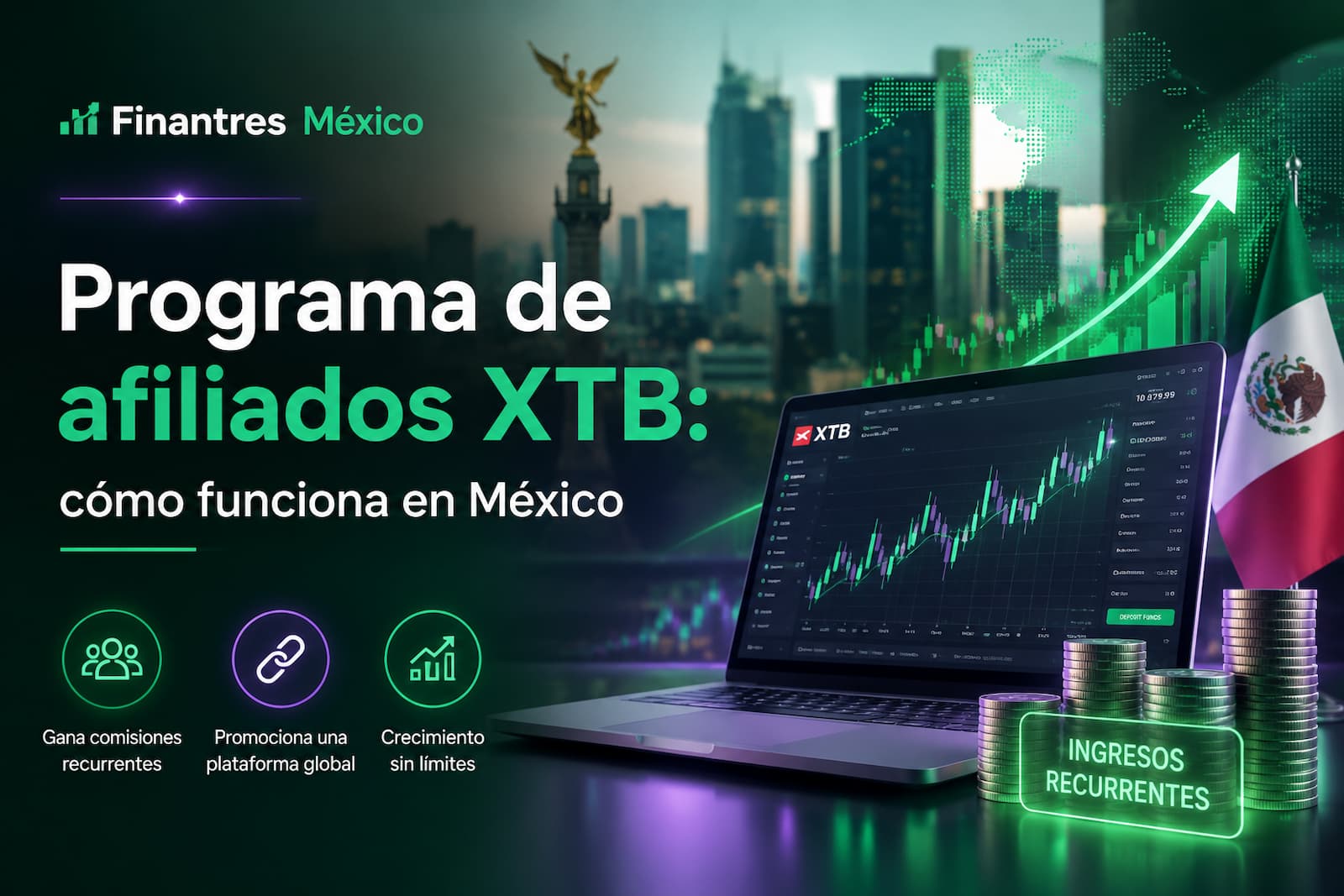 Programa de afiliados XTB cómo funciona en México