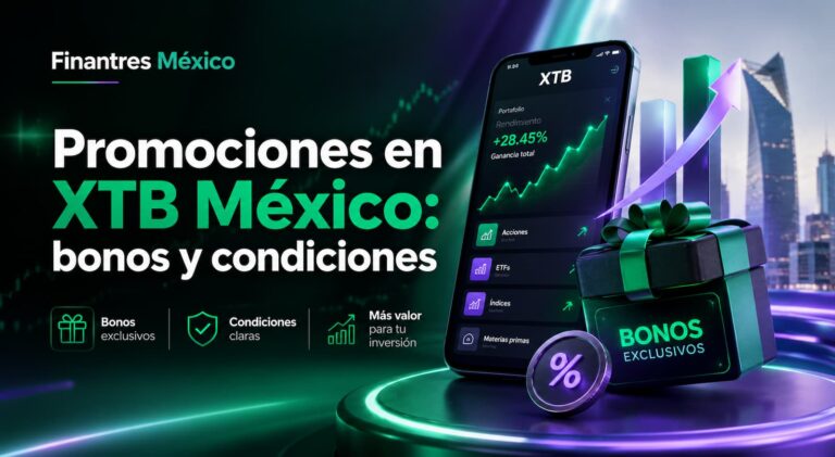 Promociones en XTB México bonos y condiciones