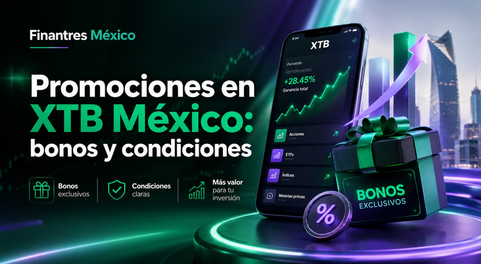 Promociones en XTB México bonos y condiciones