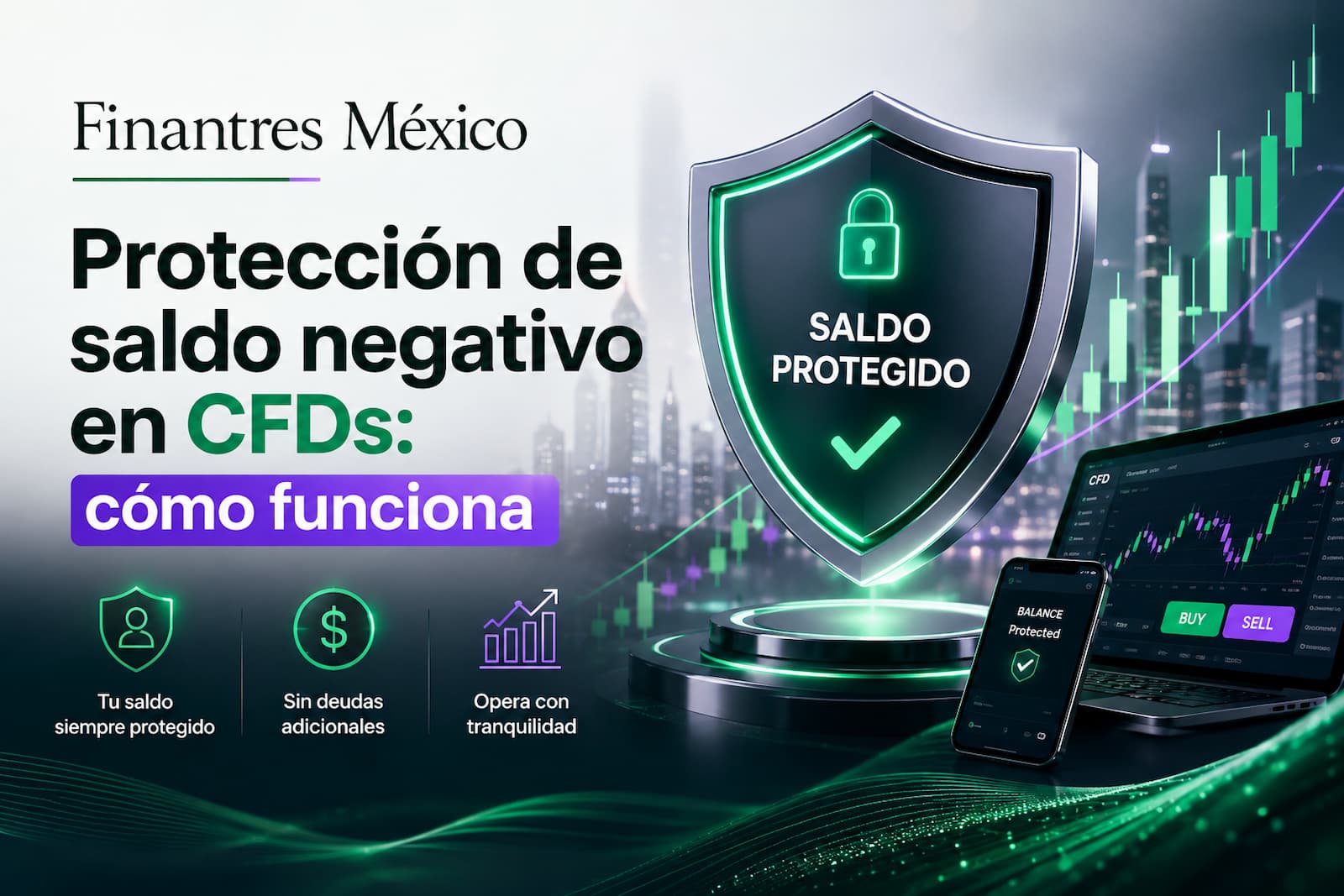 Protección de saldo negativo en CFDs cómo funciona