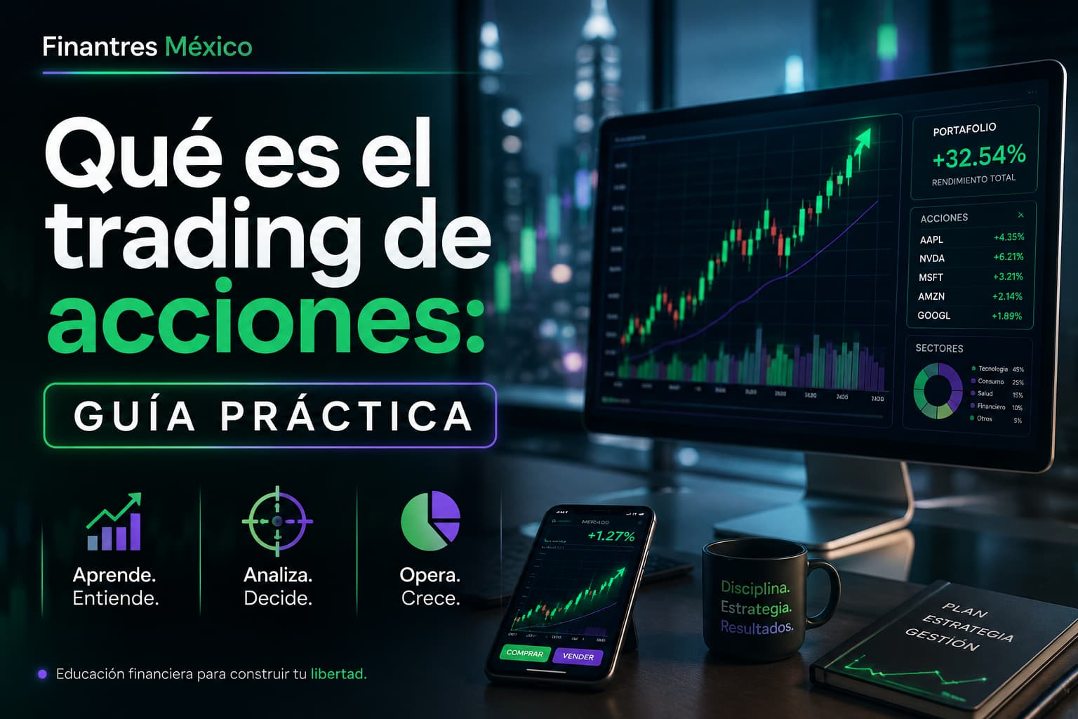 Qué es el trading de acciones guía práctica