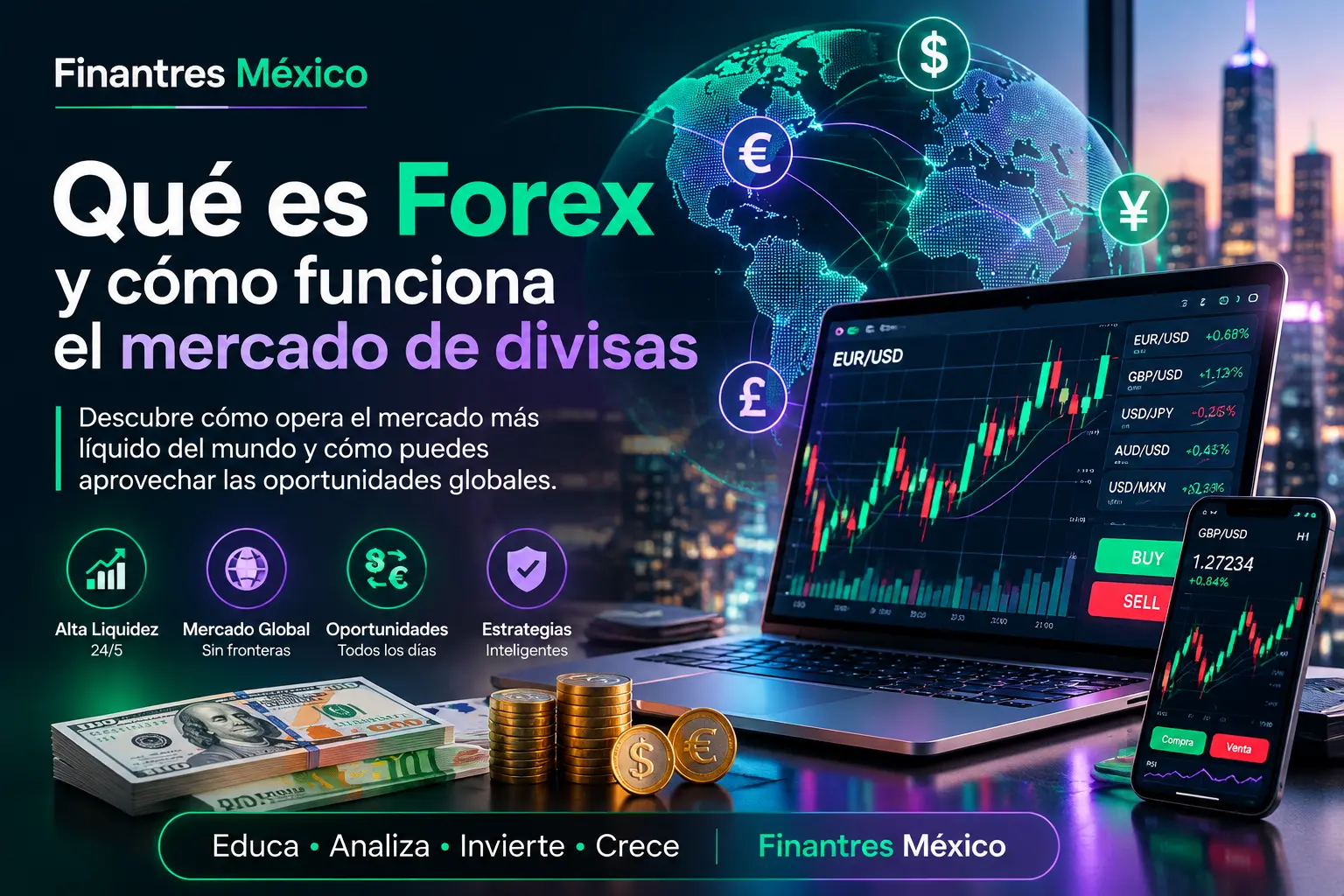 Qué es forex y cómo funciona el mercado de divisas