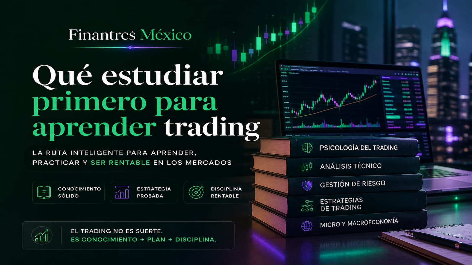 Qué estudiar primero para aprender trading