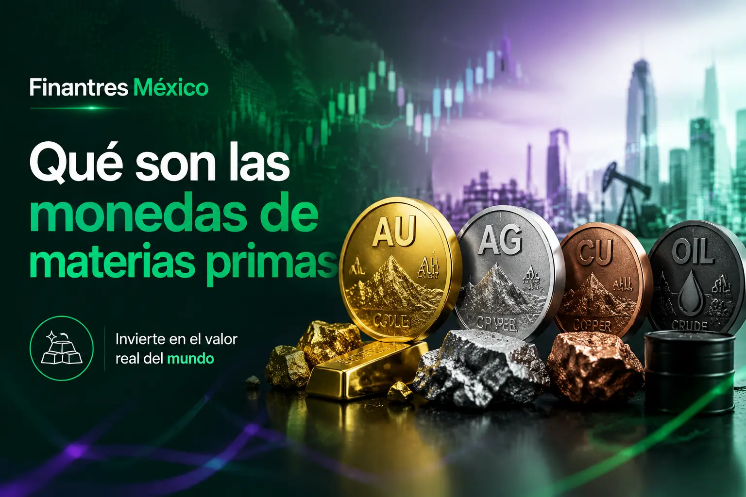Qué son las monedas de materias primas