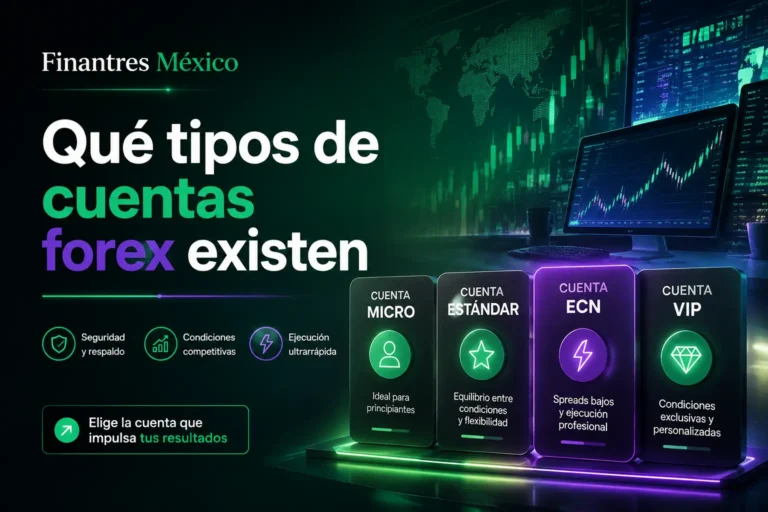 Qué tipos de cuentas forex existen