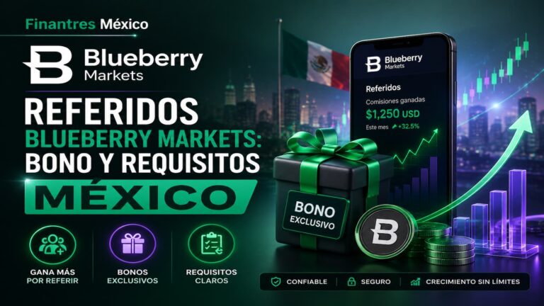 Referidos Blueberry Markets bono y requisitos