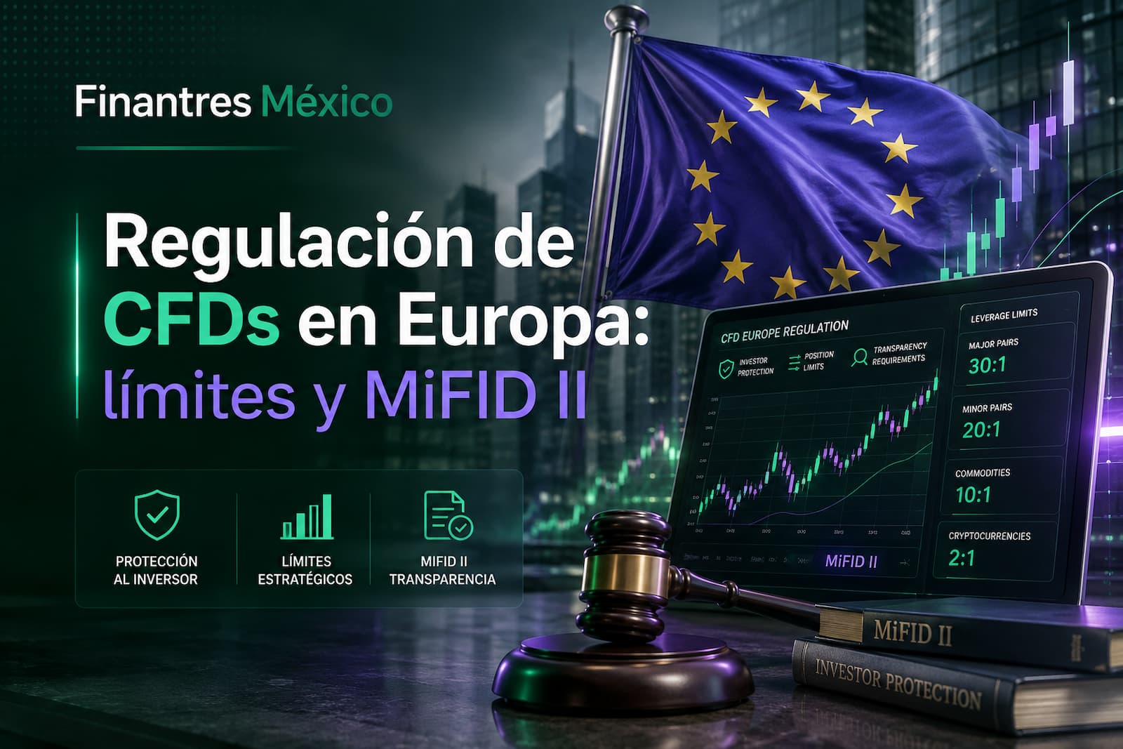 Regulación de CFDs en Europa límites y MiFID II