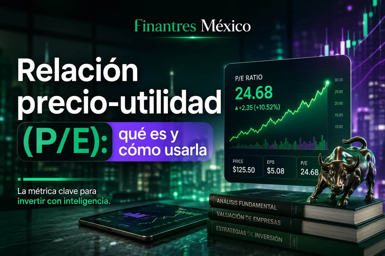 Relación precio utilidad (P E) qué es y cómo usarla