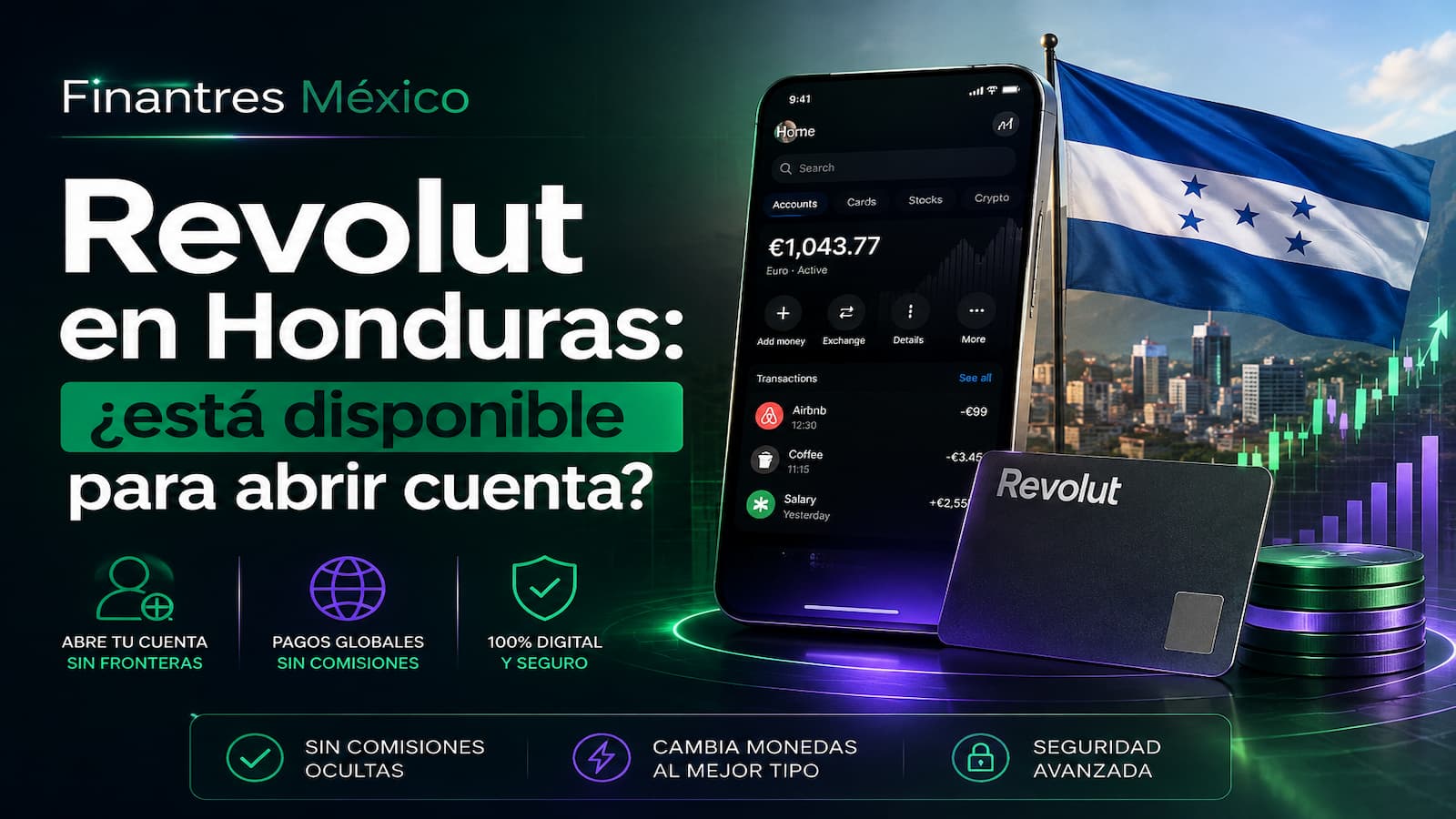 Revolut en Honduras ¿está disponible para abrir cuenta