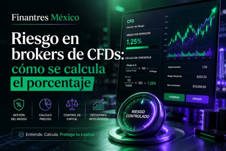 Riesgo en brokers de CFDs, cómo se calcula el porcentaje
