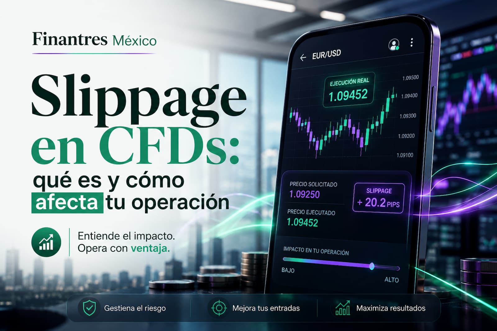 Slippage en CFDs qué es y cómo afecta tu operación