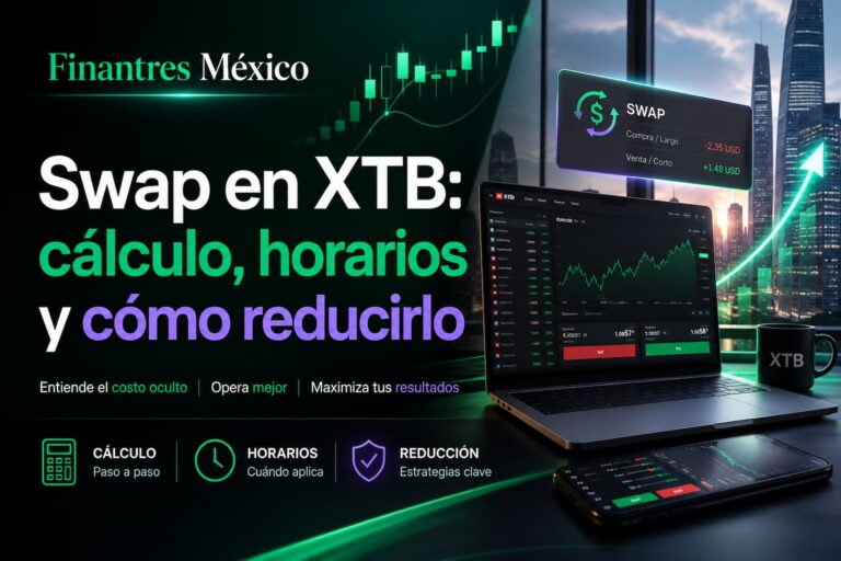 Swap en XTB cálculo, horarios y cómo reducirlo