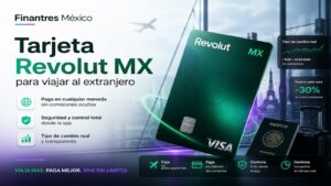 Tarjeta Revolut MX para viajar al extranjero