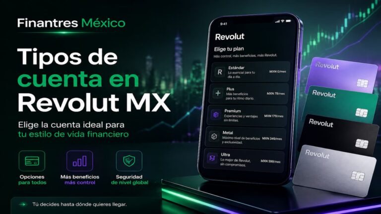 Tipos de cuenta en Revolut MX