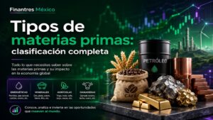 Tipos de materias primas clasificación completa
