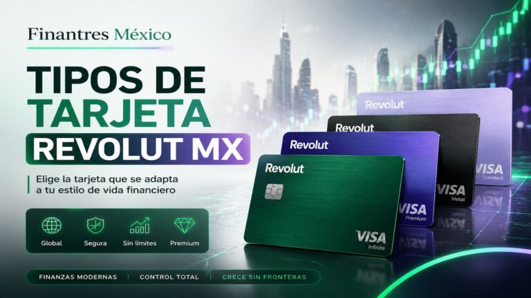 Tipos de tarjeta Revolut MX