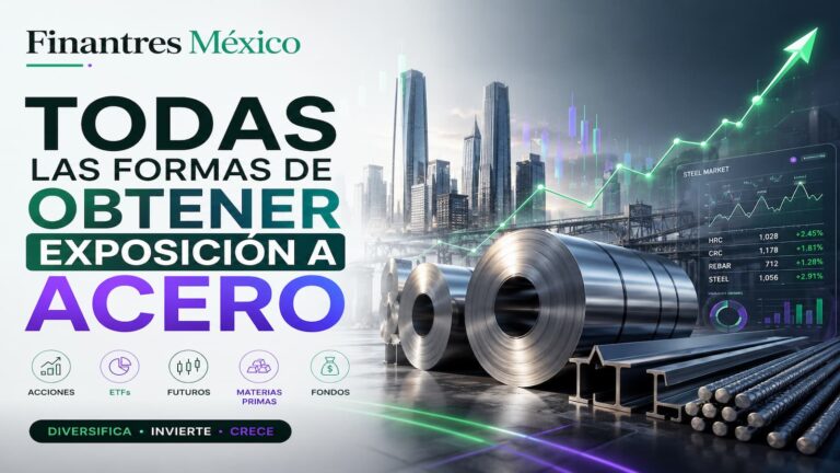Todas las formas de obtener exposición a Acero