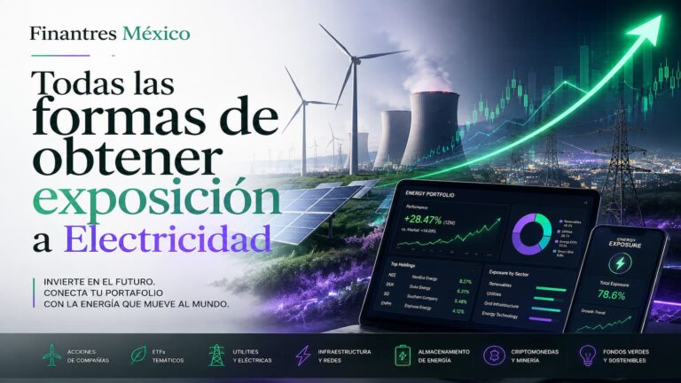 Todas las formas de obtener exposición a Electricidad
