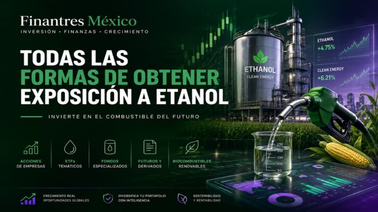 Todas las formas de obtener exposición a Etanol